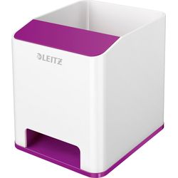 Leitz Sound pencil holder WOW 5363-10-62 white/purple