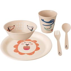Koziol Children's dinnerware set VERY VERY AT HOME almond, set of 4