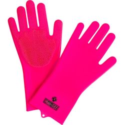 Muc-Off Deep Scrubber Gloves Pink M