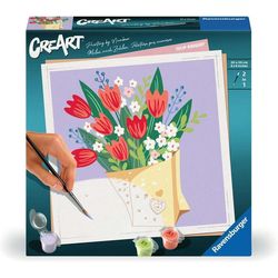 Ravensburger Paint by Numbers CreArt Tulip Bouquet