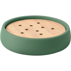 Sven Polyresina Porta Sapone Verde Pastello