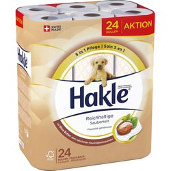 Hakle Toilet Paper 4164808 Rich Cleanliness 24 Rolls.