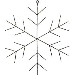 Star Trading LED-Stella Niva, Interno, Bianco caldo, Nero