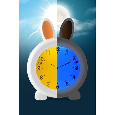 Bunny BC 100 Alecto réveil veilleuse enfant