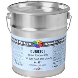 Knuchel Cement floor paint Durosol 6kg Ral 7038 agate gray