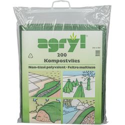 Agryl Kompostvlies 200 grün UV-stabilisiert 3x2 m