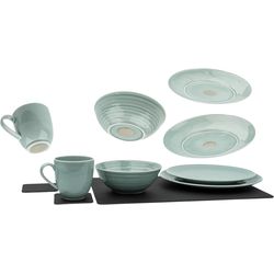 Silwy Magnet porcelain dinnerware set cyan