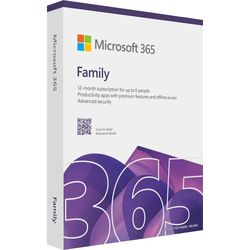 Microsoft 365 Family Box-Pack BoxPack (1 anno) fino a 6 persone (6GQ-01897)