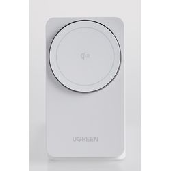 Ugreen Caricabatterie wireless 2in1, 20W, Qi2 45057 iPhone, AirPods, Bianco