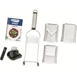 Genius Nicer Dicer Speed Set Silver