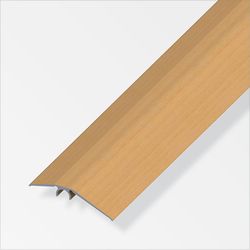 Alfer Parquet leveling aluminum 2 m beech, shrunk a=56 mm