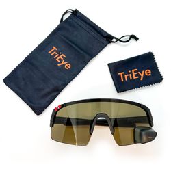 TriEye Occhiali sportivi View Sport Edition HD Neri