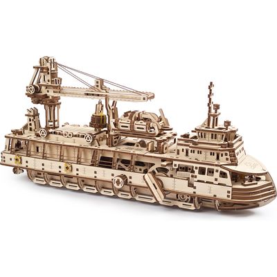 Ugears Research ship (575 parts)