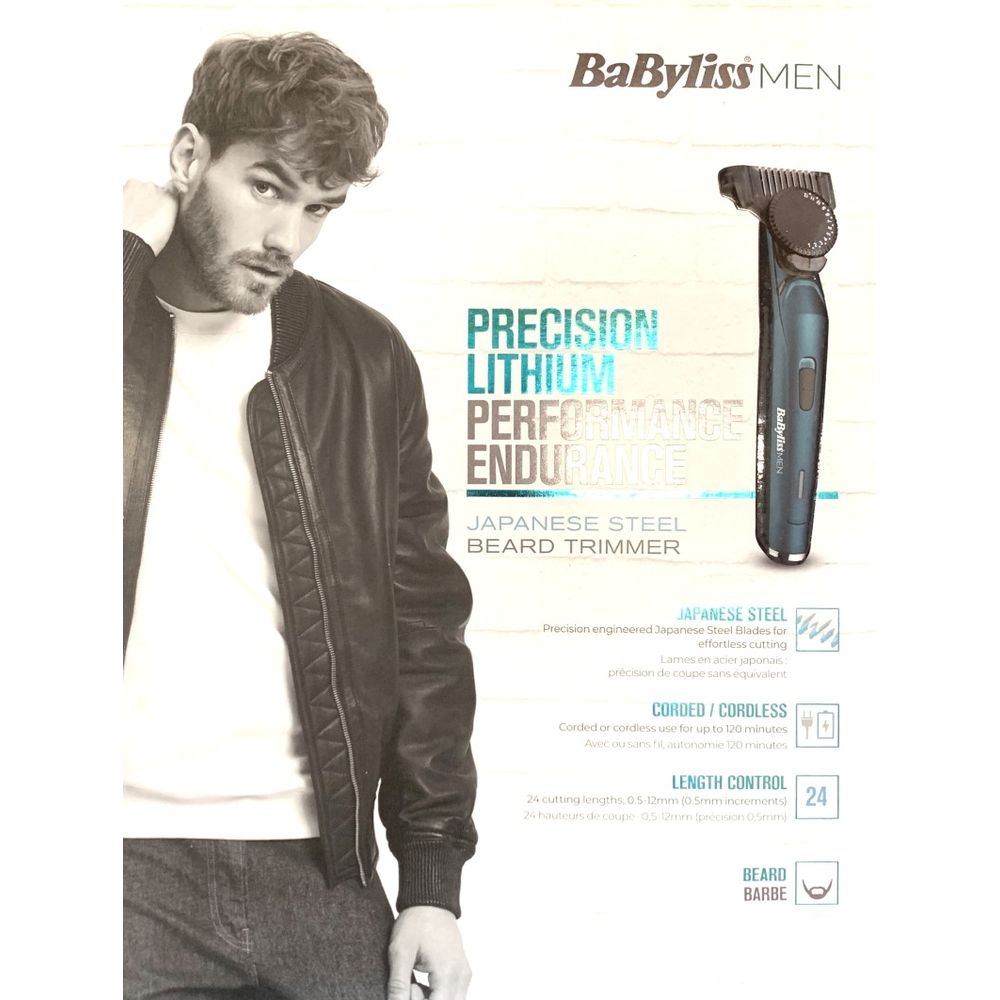 BaByliss T890E beard trimmer Japanese Steel Collection - buy at