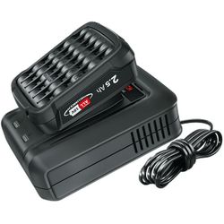 Bosch Set di avviamento a batteria 18 V, 1 x 2.5 Ah + AL 18 V-44