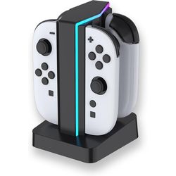 Game Nintendo Switch 2 Stazione di ricarica LED