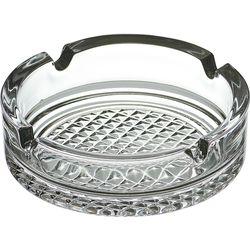 Ritzenhoff & Breker Ashtray Checkered 10 x 3 cm, Transparent