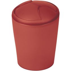 Spirella Move secchio per calzature in terracotta scura da 5l
