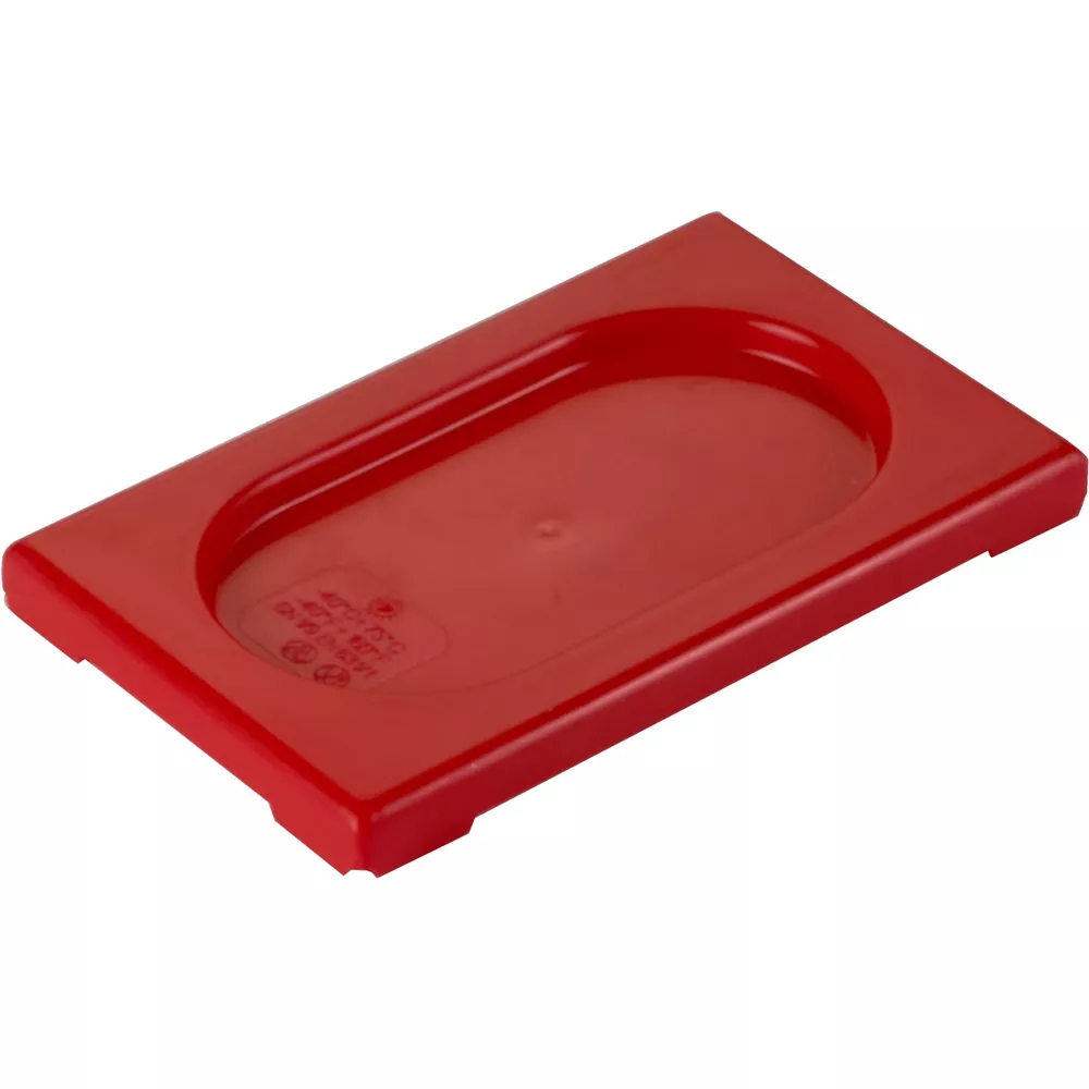 GN Schalen GN Deckel 1/9 Polypropylen 17.6x10.8cm rot Bild 1