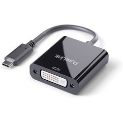 PureLink Adattatore IS191 USB Tipo-C - DVI-I, nero