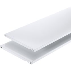 ELEMENT-SYSTEM Steel shelf white 4811 30cm 2 pcs.