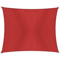 WINDHAGER Tenda da sole Cannes, 4 x 5 m, Quadrata, Rossa