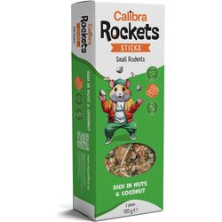 Calibra Snack Nut and Coconut Sticks for Small Rodents 2 Pieces