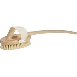 Bürstenhaus Redecker Spazzola da bagno in fibra di legno di faggio morbida setola di cinghiale 47 cm
