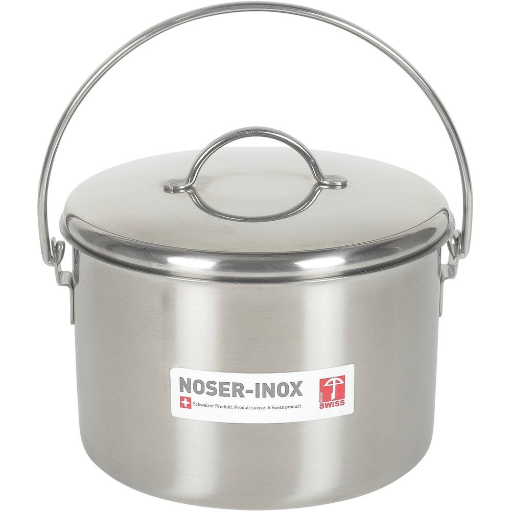 Noser-Inox Compost bin with lid Inox 3.0Liter ø18cm Noser 1818 Bild 1