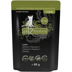 catz finefood Wet food Purrrr No.105 Salmon, 16 x 80 g