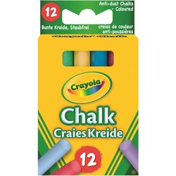Crayola Colored chalk 51-1665 12 pieces