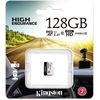 Kingston Carte microSDXC Haute Endurance UHS-I U1 128 Go thumb 0