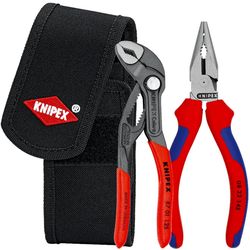 Knipex Mini pliers set in belt pouch