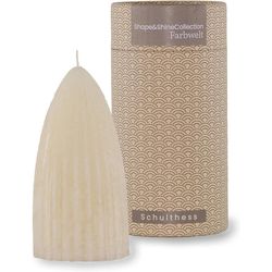 Schulthess kerzen Scented Candle Shape & Shine, 6.5 x 13 cm, Chamois