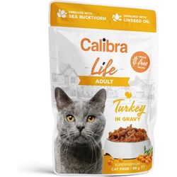 Calibra Wet food Life Adult turkey in sauce 28x 85 g