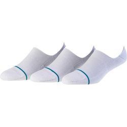 STANCE Calzini Icon No Show Bianco confezione da 3 pezzi