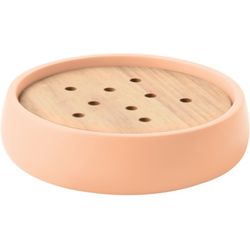Spirella Sven Polyresin Porta Sapone Peach