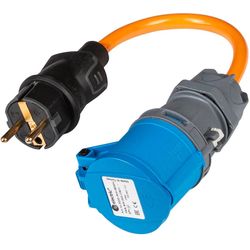Normrahmen Adapter cable CEE16/3 - Schuko