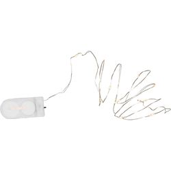 Star Trading Catena di luci LED Dew Drop, Bianco caldo, 12 LED, 110 cm