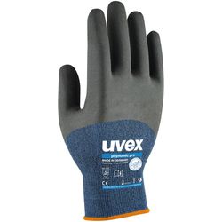 Uvex Phynomic Pro assembly glove, 8, blue/grey, 1 piece