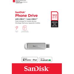 SanDisk Disque dur USB-C 512 Go blanc