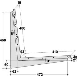 Hebgo Bench console BF410.2 250kg