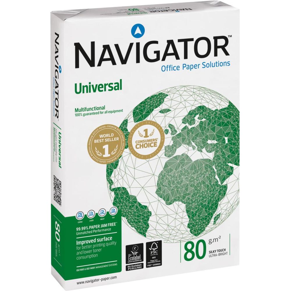 Canon Papier pour imprimante Navigator A4 blanc brillant 2500 pièces Bild 1