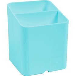 Exacompta Pen-Cube pencil holder watercolor 67763D pastel green 2 compartments
