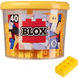 BLOX Building blocks 40 yellow 8-bricks