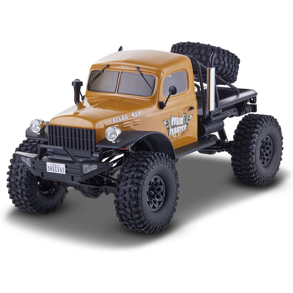 Rochobby Scale Crawler Atlas Mud Master 4WD Yellow, ARTR, 1:10 Bild 1