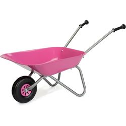 Rolly Toys Metal wheelbarrow pink