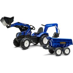 Falk New Holland Tractor + Trailer XXL