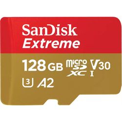 SanDisk Extreme 190 MB/s microSDXC 128 GB