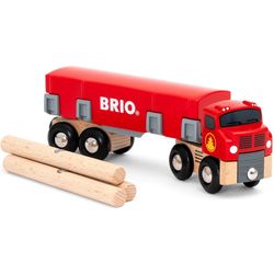 BRIO World lumber truck with magnetic charge